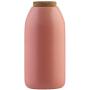 SINBROL Food Storage Containers Creative Ceramic Jar Kitchen Food Storage Tanks Grains Sealed Cans Tea Cans Household, Wood Lids,Salt Sugar Pepper Spice Coffee Canister Cookies