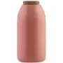 SINBROL Food Storage Containers Creative Ceramic Jar Kitchen Food Storage Tanks Grains Sealed Cans Tea Cans Household, Wood Lids,Salt Sugar Pepper Spice Coffee Canister Cookies