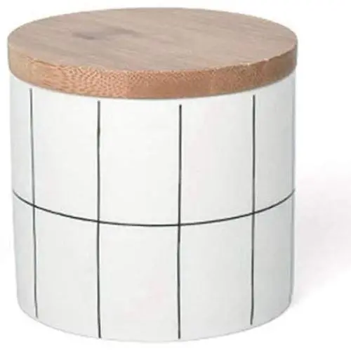 Wasserdichter, hitzebeständiger Keramik-Behälter mit Deckel für Gewürze, Tee, Kaffee, Dose, Lebensmittelbehälter – Küchenorganizer, Kondimentbehälter (Farbe: 9,5x10cm)