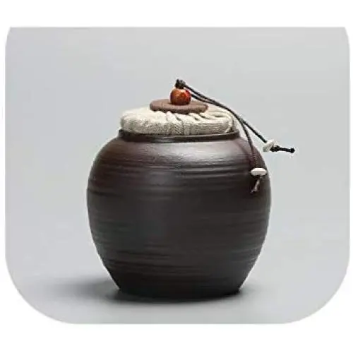 Tea Storage Box Black Kitchen Canister Snack Sugar Tea Storage Container Jar Ceramic Tea Container Chinese Tea Tin Can Seal Cans,Deep Coffee Color Tea Storage Box Black Kitchen Canister Snack Sugar Tea Storage Container Jar Ceramic Tea Container Chinese Tea Tin Can Seal Cans,Deep Coffee Color
