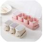 Storage Boxes Salt Spice Rack Set Healthy Kitchen Seasoning Cans Wheat Straw Spice Jar Household Food Pepper Container,Light Grey