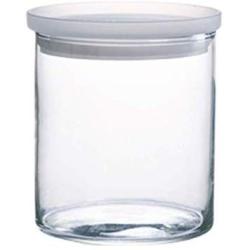 XSWZAQ Thickened household glass sealed storage tanks Whole grain storage tanks Spiced jars, biscuits, tea jars can be stacked (Size : 650ML)