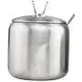 Xyxiaolun Sugar Bowl, 2 Sizes Sugar Container with Spoon Stainless Steel Multi-Function Spice Condiment Jar for Home and Kitchen Storage Organization Xyxiaolun Sugar Bowl, 2 Sizes Sugar Container with Spoon Stainless Steel Multi-Function Spice Condiment Jar for Home and Kitchen Storage Organization