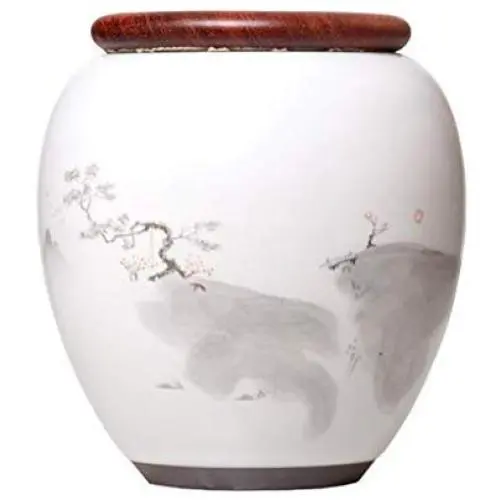 Ceramic Pottery Cereal Containers Canister Cookie Jar with Lids Large, Airtight Food Storage Containers Bins for Kitchen Pantry Organization Flour Rice Candy Bulk, 1L, 12x14cm Ceramic Pottery Cereal Containers Canister Cookie Jar with Lids Large, Airtight Food Storage Containers Bins for Kitchen Pantry Organization Flour Rice Candy Bulk, 1L, 12x14cm