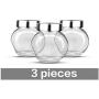 Sealed Cans/Food Storage Jar Spice Teas Beans Candy Preservation Bottle Kitchen Tools About 180ML,3 Pieces