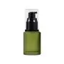 Bouteille en verre vide (30ml/1oz) verte avec embout noir, distributeur de pompe portable, flacon rechargeable, bouteille ronde pour emballages maquillage, conteneur pot pour lotion, essence, émulsion, huiles essentielles.