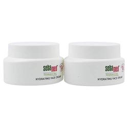 Sebamed Fragrance-Free Hydrating Face Cream Moisturizer Dermatologist Recommended for Normal to Dry Skin 1.7 Fluid Ounces (50 Milliliters) Set of 2, white