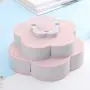 ZOOARTS Magic Enjoy Life-Bloom Snack Box-Best Biscuit Tins Jars (Pink) ZOOARTS Magic Enjoy Life-Bloom Snack Box-Best Biscuit Tins Jars (Pink)
