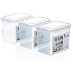 Storage Tank PP Plastic Transparent Sealed cans Food Storage Storage Tank (Size : 1L)