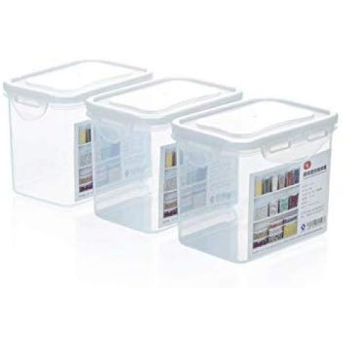 Storage Tank PP Plastic Transparent Sealed cans Food Storage Storage Tank (Size : 1L)