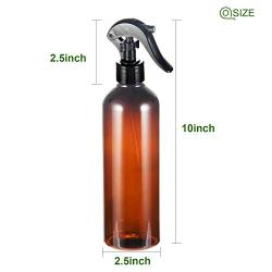 Empty Spray Bottles, YULEER 500ml / 16 oz Plastic Spray Bottles for Hand Sanitizer, Plants, Pack of 5