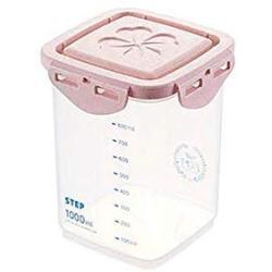 Stackable Plastic Food Storage Box Sealing Jar Household Storage Box Kitchen Fridge Noodle Grain Storage Food Container LPC8178 (1000ML)