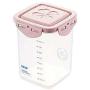 Stackable Plastic Food Storage Box Sealing Jar Household Storage Box Kitchen Fridge Noodle Grain Storage Food Container LPC8178 (1000ML)