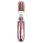 3er Set 5ml/0,17oz Roségold Glas Rollierflaschen mit Metall Rollkugeln – Tragbare, leere, wiederbefüllbare Kosmetikbehälter für Aromatherapie, Duft, Lippenöl
