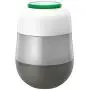 BEYONDA Essensschale mit Löffel, Niedliche Edelstahl-Trinkflasche mit Griff – Dicht versiegelte Essensbehälter-Trinkflasche, 473 ml (grau)