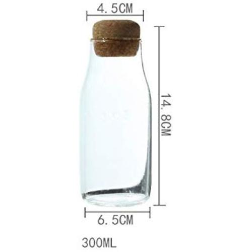 Novelty Kitchen Organizer Cans For Bulk Products Jars With Lid Spices Sugar Coffee Tea Container Receive Storage Bottle 300ML