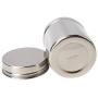 Cngstar Tea Tins Lids Canister Home Kitchen Canisters for Tea Coffee Sugar Storage Loose Leaf Tea Tin Containers Storage （Size 2）