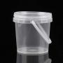Artibetter 15PC Slime Storage Containers with Lids and Handle, Leakproof Clear Plastic Storage Slime (Spoon-Colored Random)