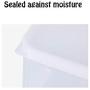 Kitchen noodle storage box/plastic transparent storage box/square food storage box