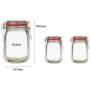 Elevin(TM) ???????? 4 Pieces Mason Jar Zipper Bags Reusable Snack Saver Bag Leakproof Food Sandwich