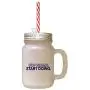 Navy Stop Wishing Start Doing Frosted Glass Mason Jar With Straw Navy Stop Wishing Start Doing Frosted Glass Mason Jar With Straw