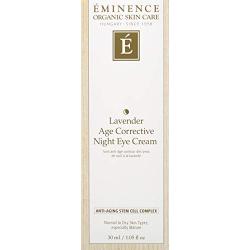 Eminence Lavender Age Corrective Night Eye Cream, 1.05 Ounce
