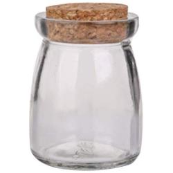 Clear Mini Round Shape Glass Bottle Vial Bead Containers Storage Jars suit for DIY Arts and Crafts Accessories