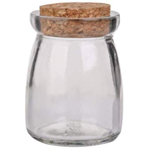 Clear Mini Round Shape Glass Bottle Vial Bead Containers Storage Jars suit for DIY Arts and Crafts Accessories