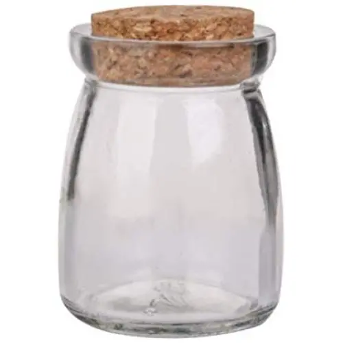 Clear Mini Round Shape Glass Bottle Vial Bead Containers Storage Jars suit for DIY Arts and Crafts Accessories