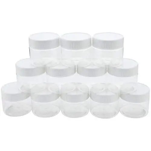 Contenants MHO | Remplisables Blanc avec Bouchon à Vis, Sans BPA/Parabènes - 104mL (3,5 fl oz) - Lot de 12 Contenants MHO | Remplisables Blanc avec Bouchon à Vis, Sans BPA/Parabènes - 104mL (3,5 fl oz) - Lot de 12