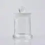 HUAOU 60x90mm Specimen Jar with Knob and Ground-in Glass Stopper