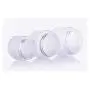 3 Pots en Verre Froissé de 30ml/1oz avec Couvercle Argenté et Coussin Intérieur - Récipients de Voyage pour Échantillons de Maquillage, Huile Essentielle, Crème, Lotion, Baume à Lèvres. 3 Pots en Verre Froissé de 30ml/1oz avec Couvercle Argenté et Coussin Intérieur - Récipients de Voyage pour Échantillons de Maquillage, Huile Essentielle, Crème, Lotion, Baume à Lèvres.