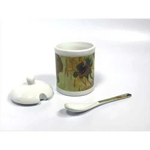 Bouteille de Stockage Van Gogh - Design Tournesols Bouteille de Stockage Van Gogh - Design Tournesols