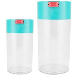 New Plastic Vacuum Sealed Storage Jar Food Container for Coffee Beans, Tea and Dry Goods Sealed Storage Jar,Clear,S