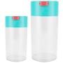 New Plastic Vacuum Sealed Storage Jar Food Container for Coffee Beans, Tea and Dry Goods Sealed Storage Jar,Clear,S