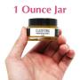 Badgerface Orange Essential Oil Cleansing Balm Night Cream Face Moisturizer and Skin Brightening, Spot Corrector for Clarifying Oily Acne Prone Skin, Men and Women 1 ounce Jar