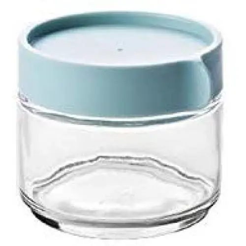 1pcs Kitchen glass sealed jars with lid cereals snacks storage tank milk powder candy cookie container storage bottle WF815415,250ML-blue 1pcs Kitchen glass sealed jars with lid cereals snacks storage tank milk powder candy cookie container storage bottle WF815415,250ML-blue
