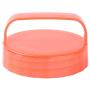 Pack of 4 Assorted Color Food Grade Durable Plastic Caps Lids Removable Foam Gasket Replace Handles Mason/Canning Drinking Jars