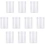 Lebensmittellagerbehälter, 10er-Set, Kunststoff, mit Sichtfenster und Deckel, ideal für Kaffee, Honig, Nüsse (700ml)