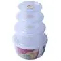 Boîtes de Rangement Transparentes pour Réfrigérateur - Jeu de 5 Boîtes pour Alimentation, Graines, Préparation de Repas, Boîte de Repas. Boîtes de Rangement Transparentes pour Réfrigérateur - Jeu de 5 Boîtes pour Alimentation, Graines, Préparation de Repas, Boîte de Repas.