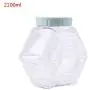 Contenant Kitchen 2100 ml - Boîte à Thé, Café, Bonbons, Céréales, Snacks, Biscuit, Pot en Plastique Contenant Kitchen 2100 ml - Boîte à Thé, Café, Bonbons, Céréales, Snacks, Biscuit, Pot en Plastique