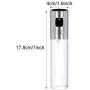 Rolin Roly Pressure Oil Sprayer Bottle Oil Dispenser Stainless Steel Food-Grade Glass Bottle for Kitchen Cooking Bread Baking BBQ Oil Mister Pump (No scale)