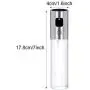 Rolin Roly Pressure Oil Sprayer Bottle Oil Dispenser Stainless Steel Food-Grade Glass Bottle for Kitchen Cooking Bread Baking BBQ Oil Mister Pump (No scale)