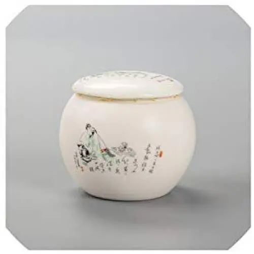 Tea Box Chinese Style Tea Cans Storage Bottles Tea Canister Ceramics Sealed Cans Tea Storage Tanks Food Storage Tank,4 Tea Box Chinese Style Tea Cans Storage Bottles Tea Canister Ceramics Sealed Cans Tea Storage Tanks Food Storage Tank,4