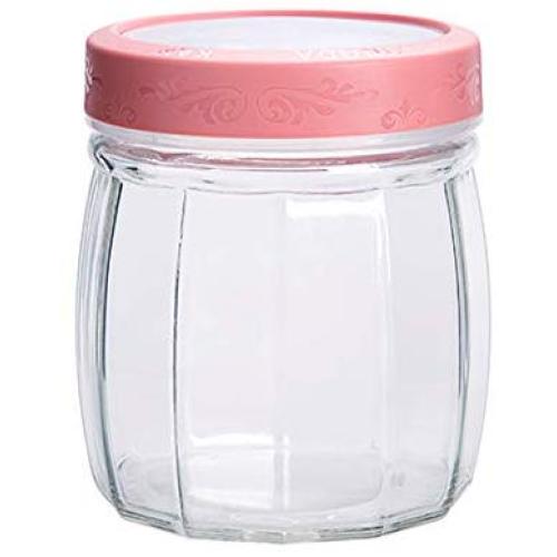 storage jar Grain container Food container Storage Box，Home glass sealed cans kitchen grain food storage storage box, powder