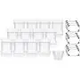 Natural Spice Sifter Jar with Airtight White Lids holds 1 oz / 30 ml / 28 grams each (12 pack) + Labels and Measuring Cup Natural Spice Sifter Jar with Airtight White Lids holds 1 oz / 30 ml / 28 grams each (12 pack) + Labels and Measuring Cup