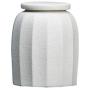 1 Pc Sealed Ceramic Storage Jar for Spices Tank Container for Eating with Lid Bottle Coffee Tea Caddy Kitchen 300ml,White