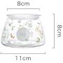 Kitchen Rack - Glass Sealed Can Storage Jar Storage Bottle Flower Tea Pot Moistureproof Preservation Bottle For Kitchen Organizers