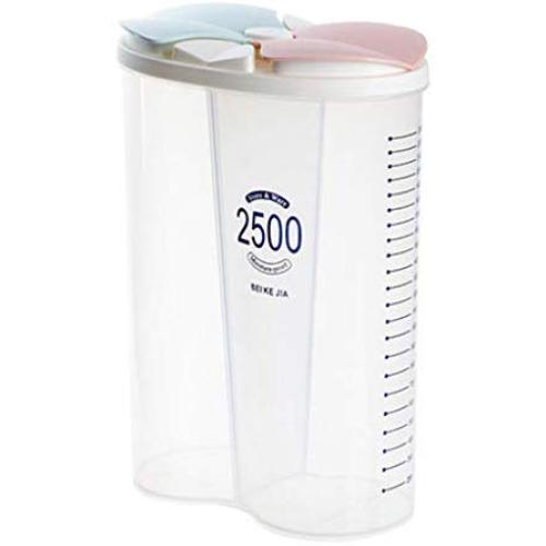 TIFENNY Transparent Plastic Storage Box Dry Dried Food Storage Box Container Box Separate Food Storage jar