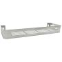 Eclenyes 40 x 12cm Single Tier Spice Rack Organizer Kitchen Wall Mounted Jar Bottle Storage Rack
